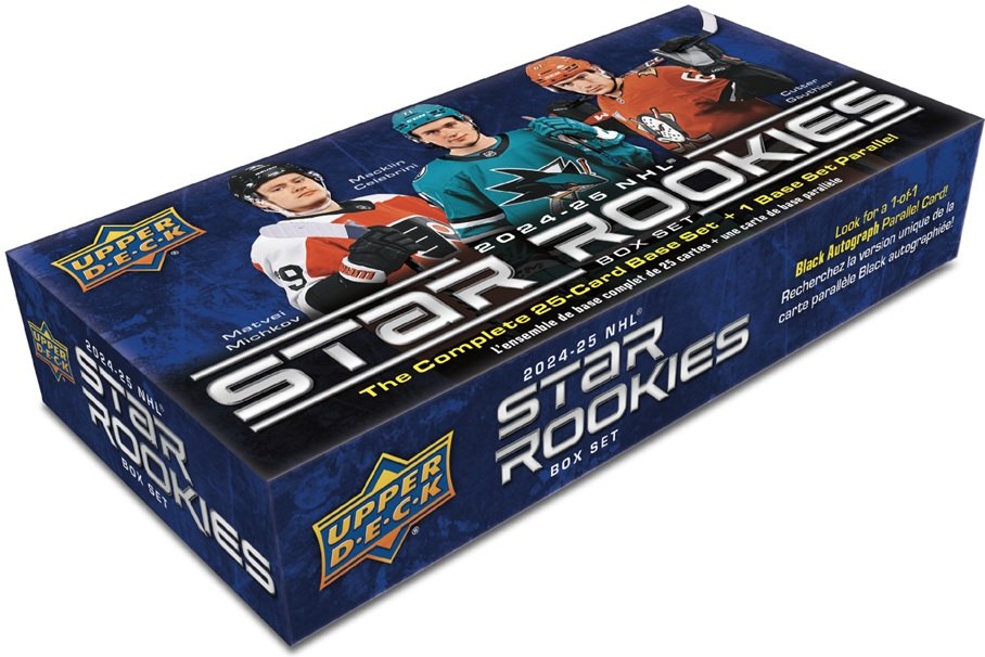 NHL Upper Deck 2024 2025 Star Rookies Box Set
