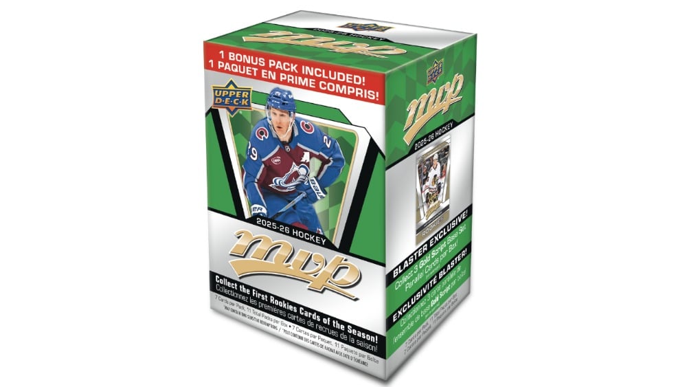 NHL Upper Deck MVP Hockey 2025-2026 Blaster Box Trading Cards