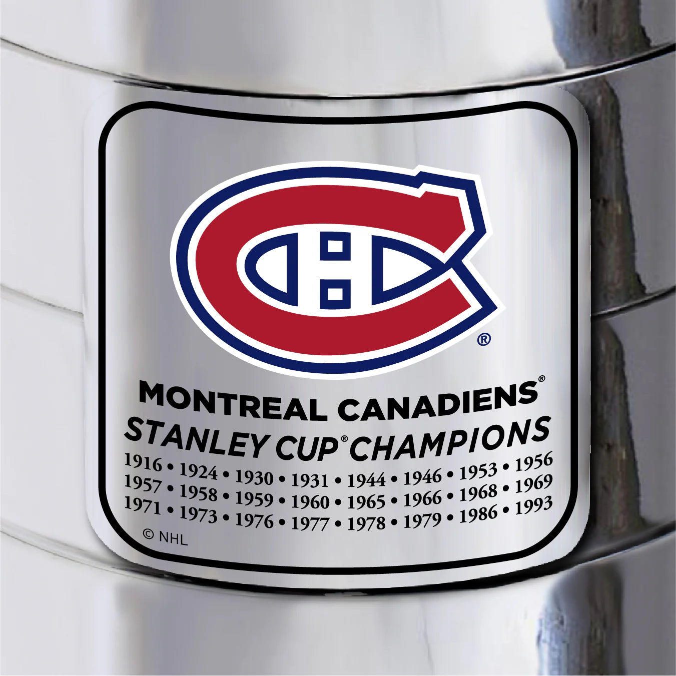 Montreal Canadiens NHL 25" Stanley Cup Replica Trophy