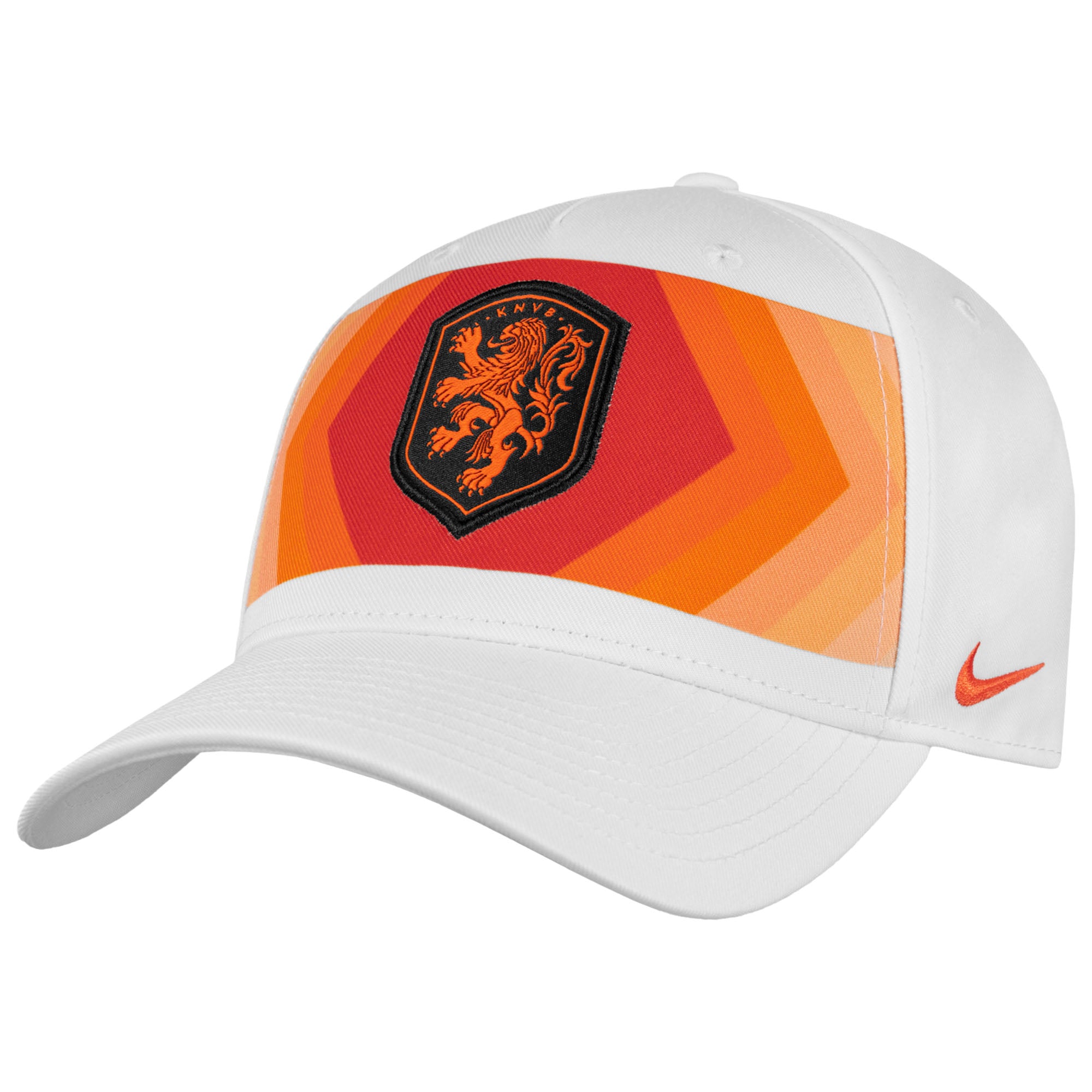Netherlands National Team FIFA Nike Men's White Rise Adjustable Hat