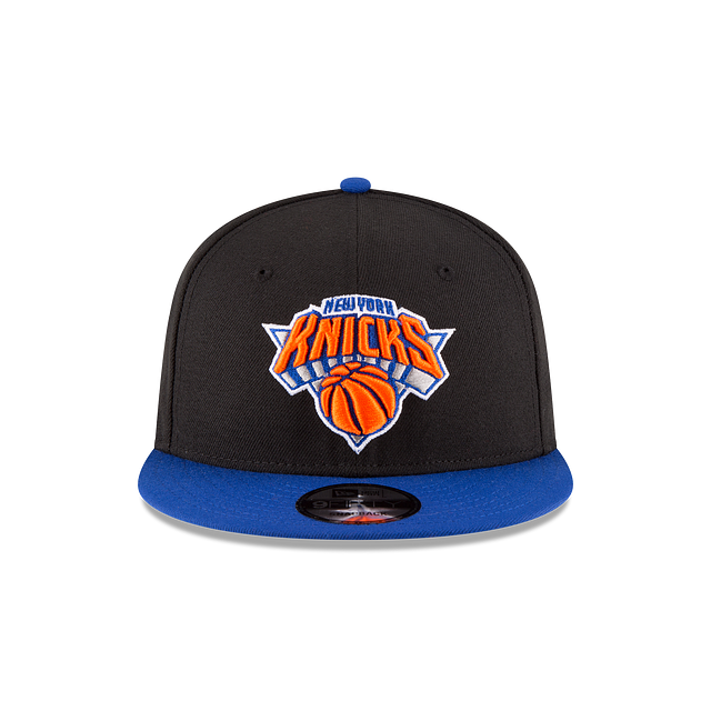 New York Knicks NBA New Era pour hommes, noir/bleu royal 9Fifty Two Tone Snapback
