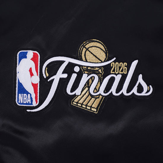 New York Knicks NBA Pro Standard Men's Black 2026 Championship Satin Jacket