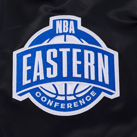 New York Knicks NBA Pro Standard Men's Black 2026 Championship Satin Jacket