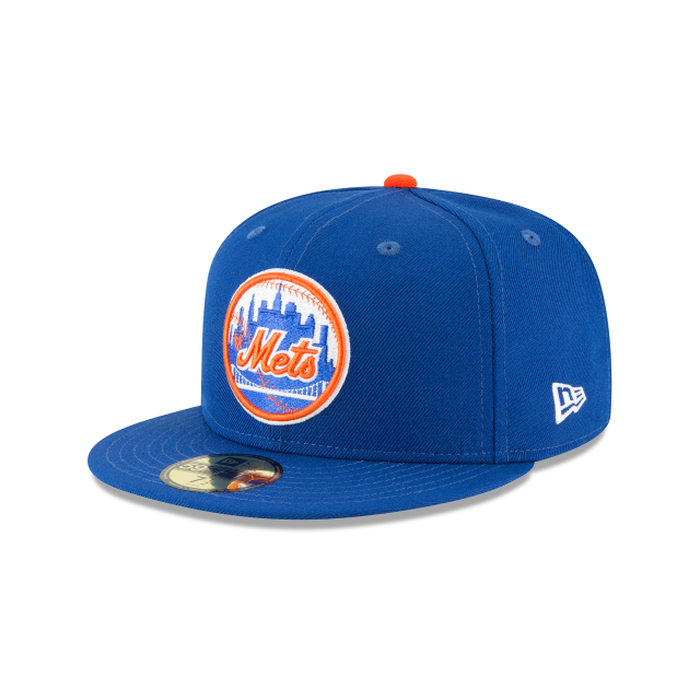 Casquette ajustée en laine Cooperstown 1962 Royal 59Fifty MLB New Era pour homme des Mets de New York