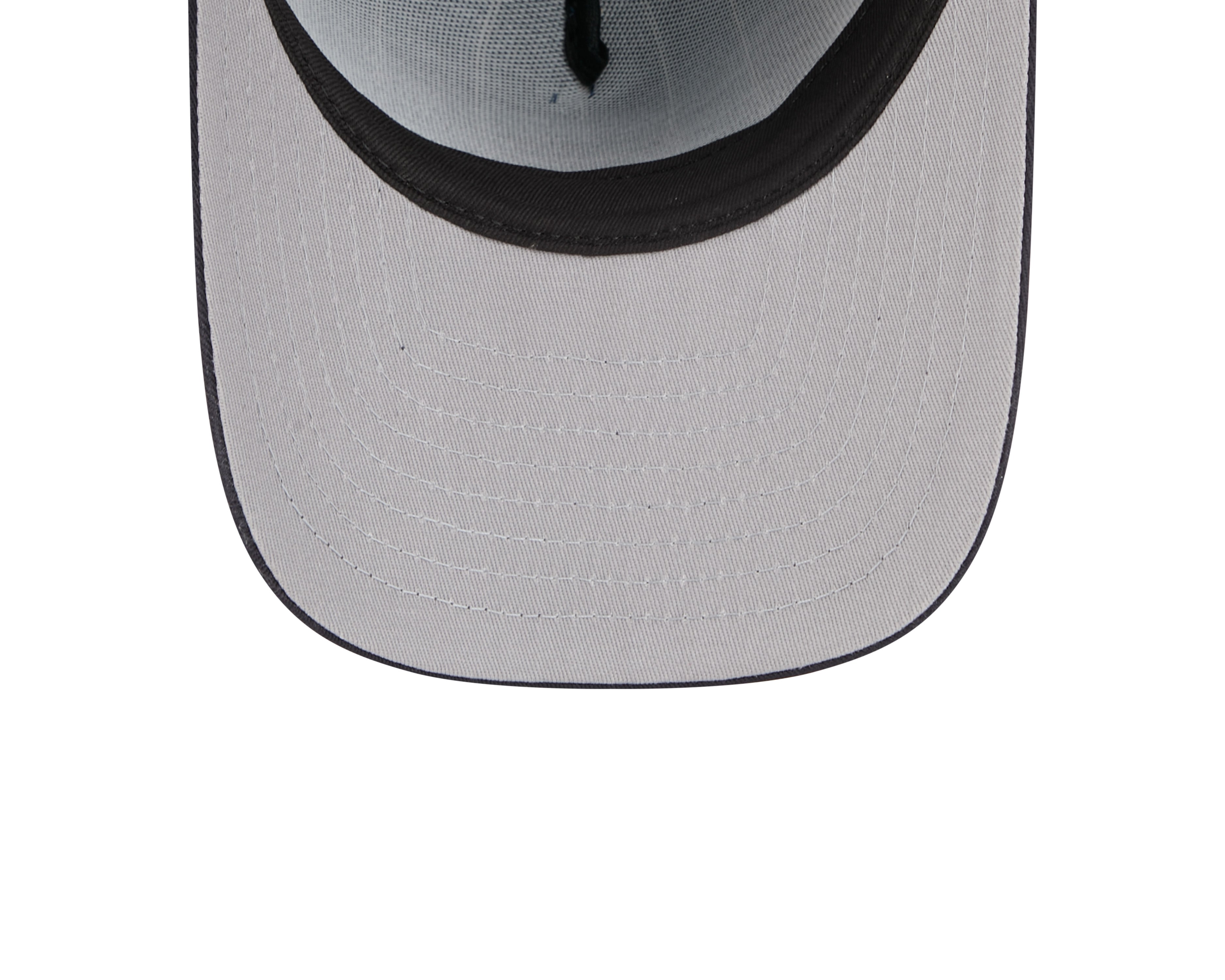 New York Yankees MLB New Era Men's Light Blue/Black 59Fifty A-Frame Parallel Fitted Hat