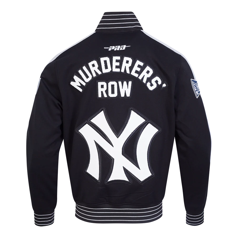 New York Yankees MLB Pro Standard Men's Black Cooperstown Game Day Double Knit Jacket