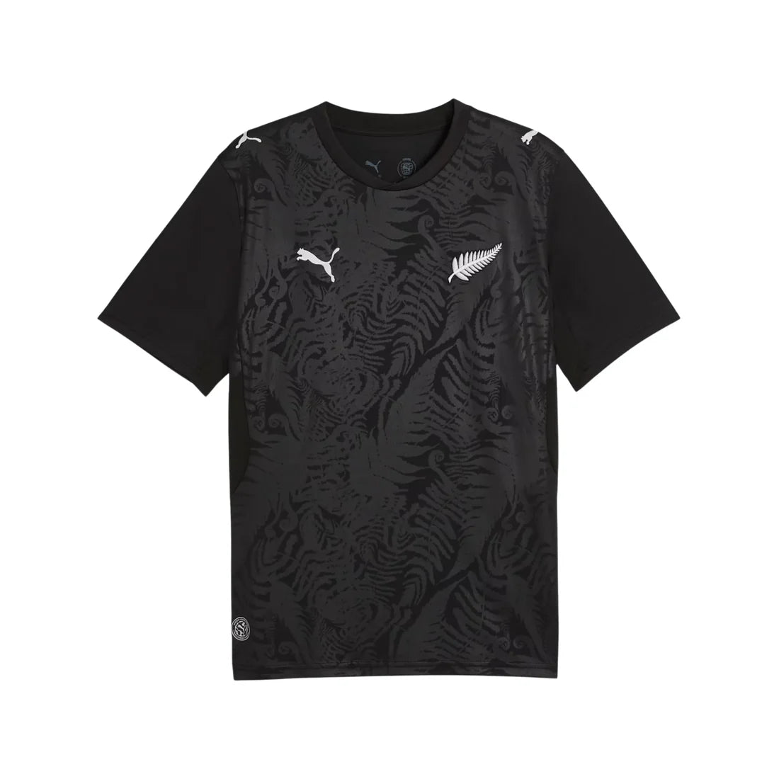 New Zealand National Team FIFA Puma Men's Black 2026 Home Replica Jersey