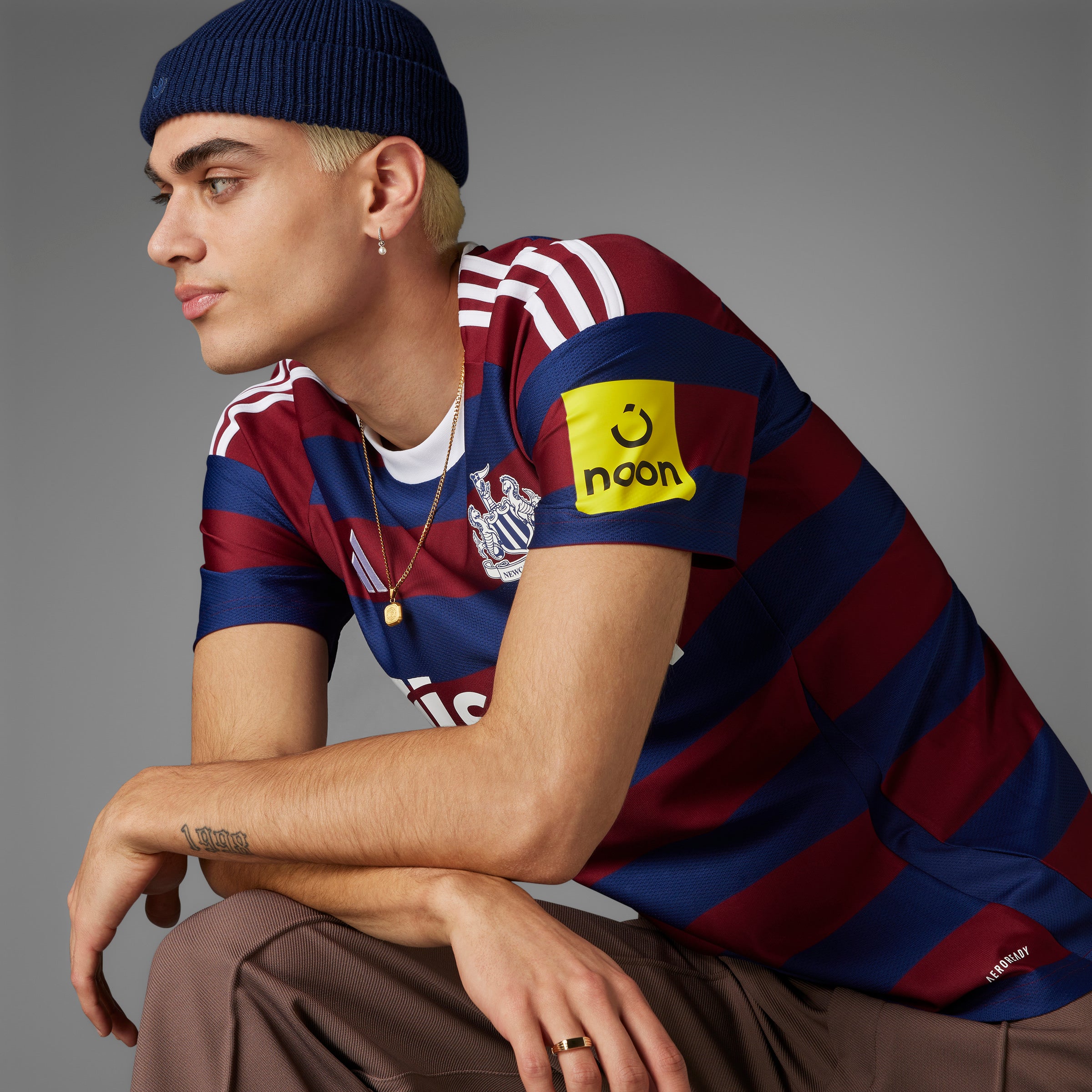 Maillot réplique Adidas Newcastle United FC EPL 2024/25 rouge/bleu pour homme