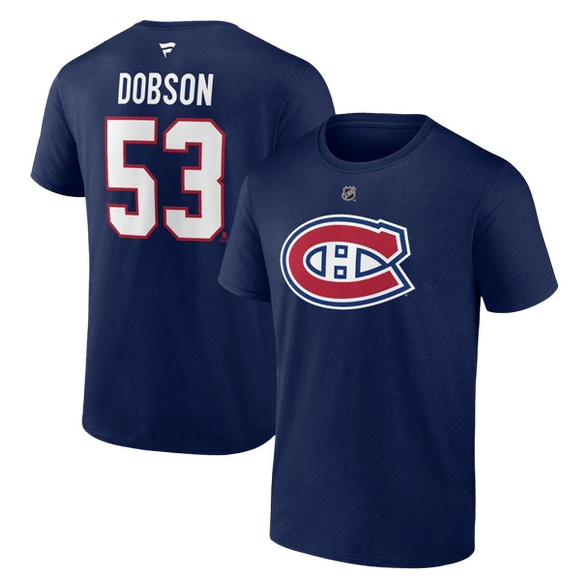 Noah Dobson Montreal Canadiens NHL Fanatics Branded Men's Navy Authentic T-Shirt