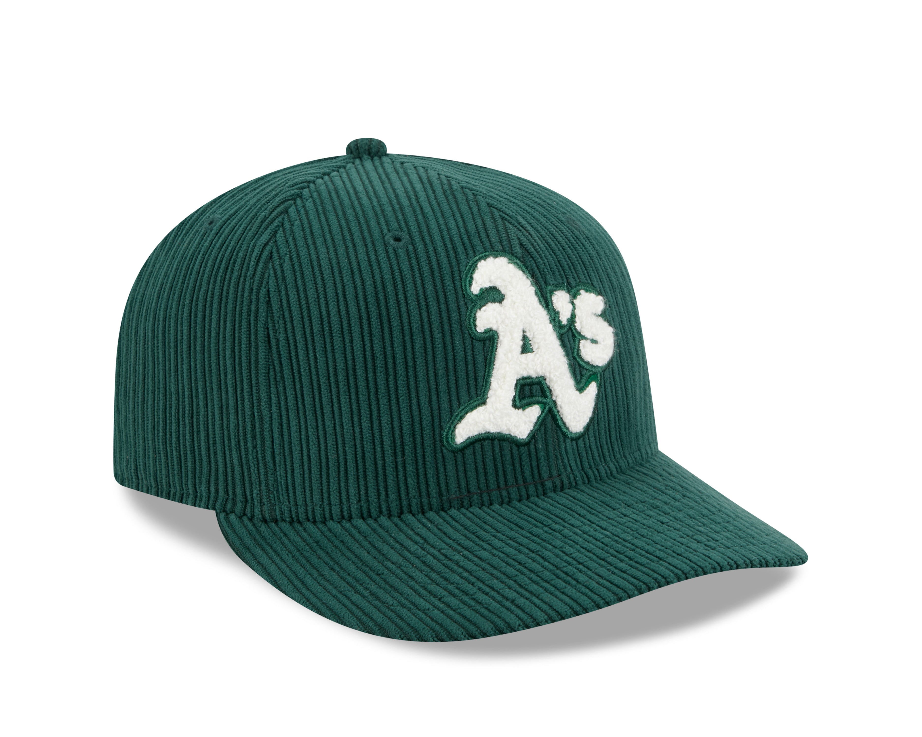 Oakland Athletics MLB New Era Men's Green 59Fifty Chenille Pop Fitted Hat
