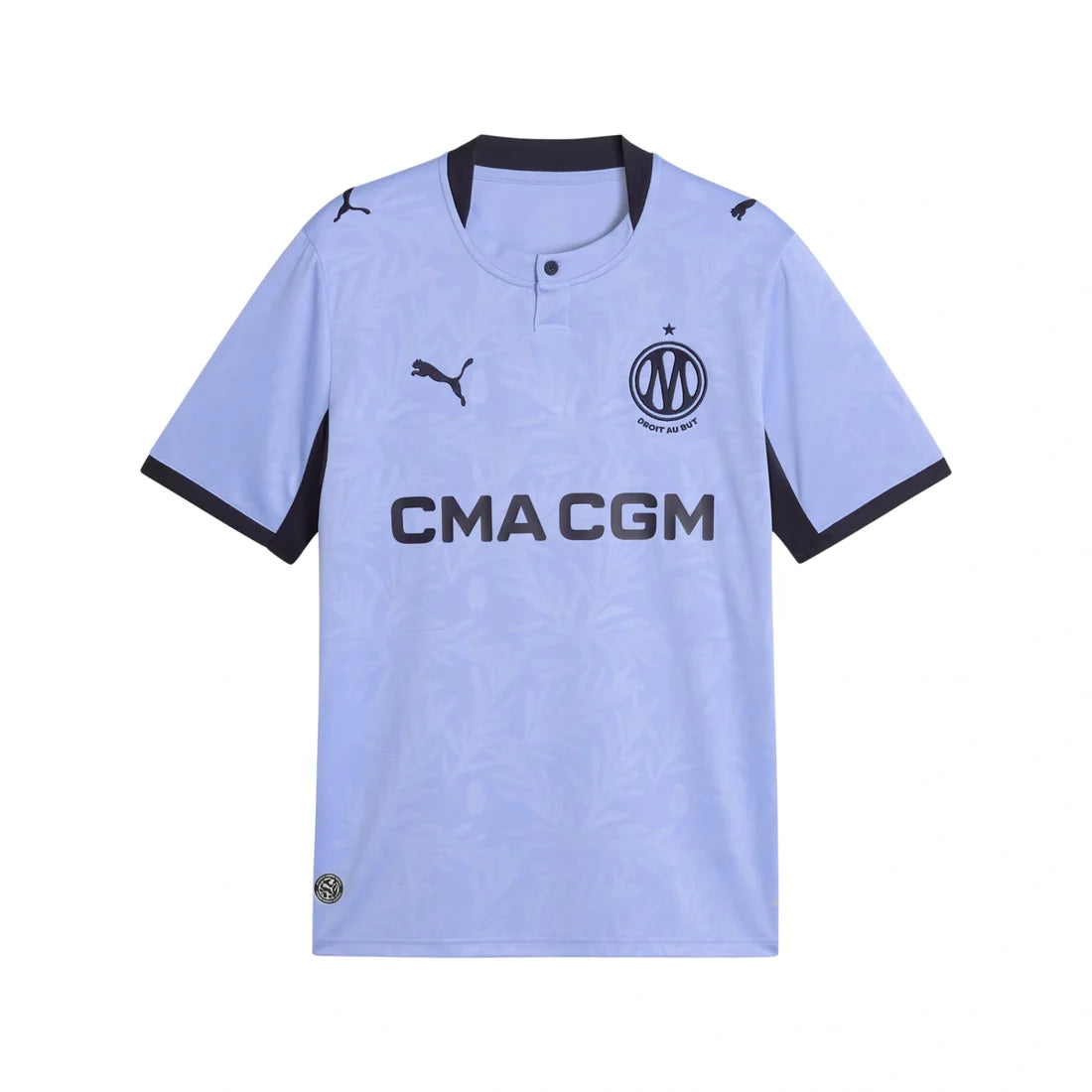 Olympique de Marseille Ligue 1 Puma Men's Lavender 2026/27 Third Replica Jersey
