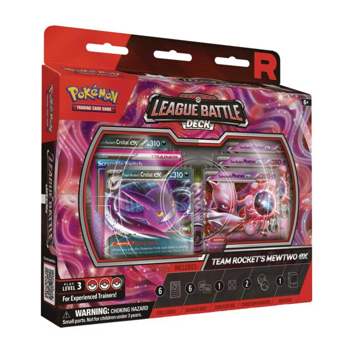 Deck de combat de la Ligue Pokémon TCG : Mewtwo EX de la Team Rocket
