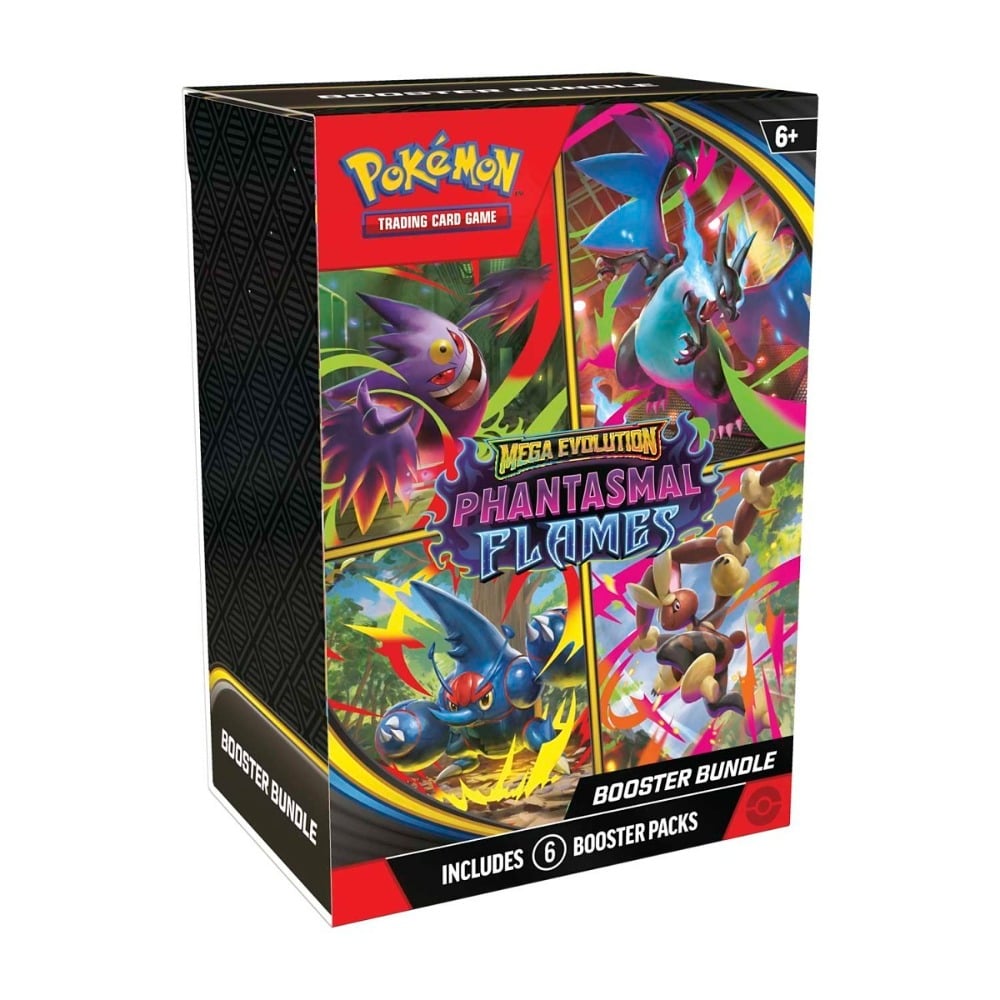 Pack de boosters Pokémon TCG Mega Evolution ME2 Flammes Fantasmagoriques