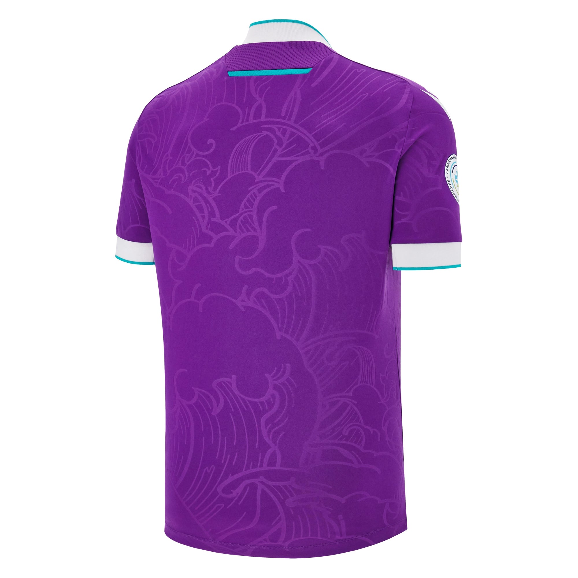 Maillot de match principal violet Pacific FC CPL Macron pour homme 2025/26