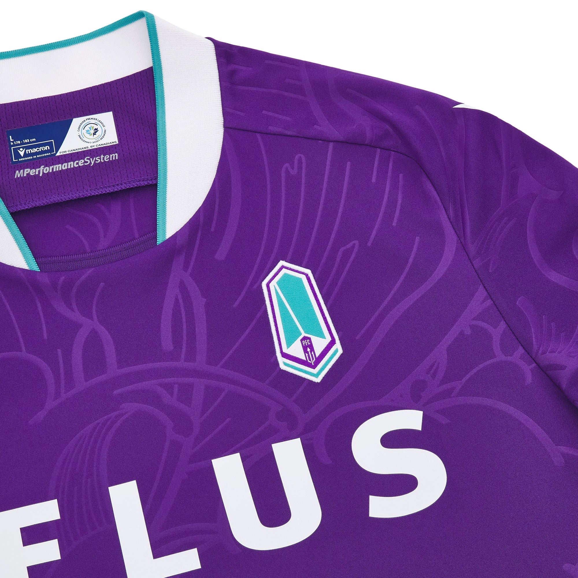 Pacific FC CPL Macron Men's Purple 2025/26 Primary Match Jersey