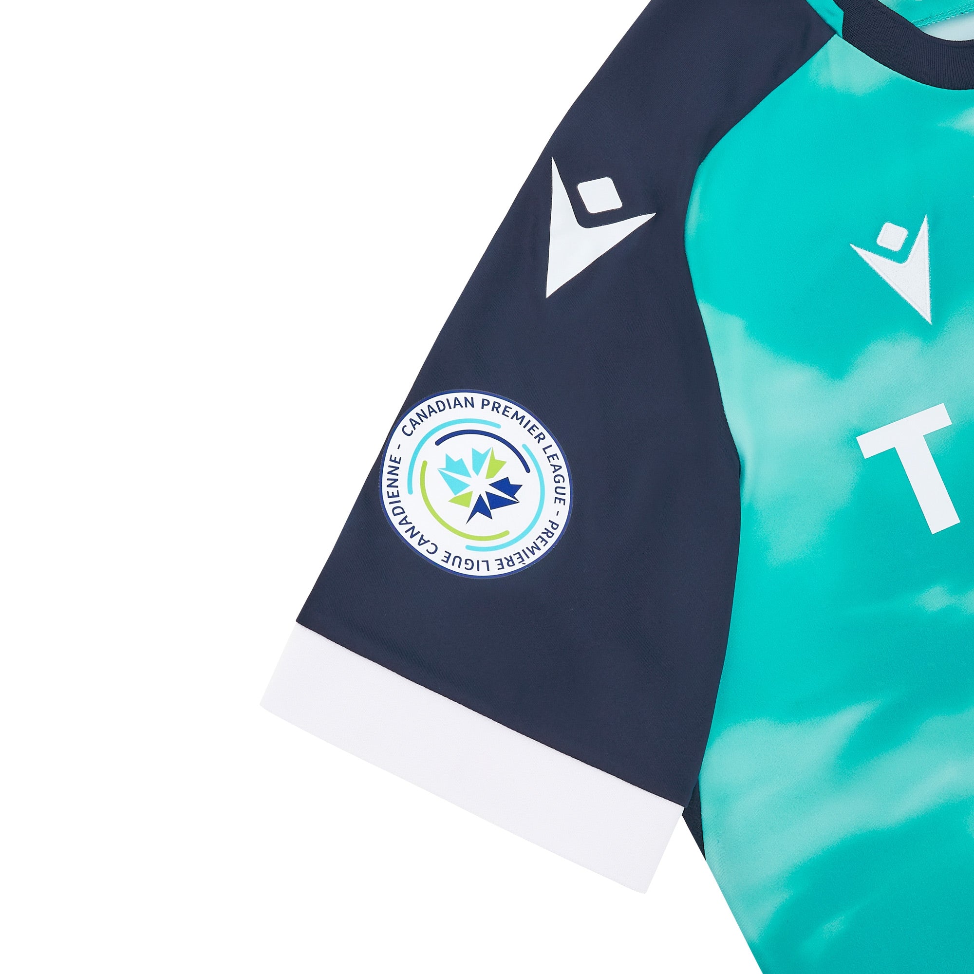 Maillot de match alternatif bleu sarcelle 2025/26 pour homme du Pacific FC CPL Macron