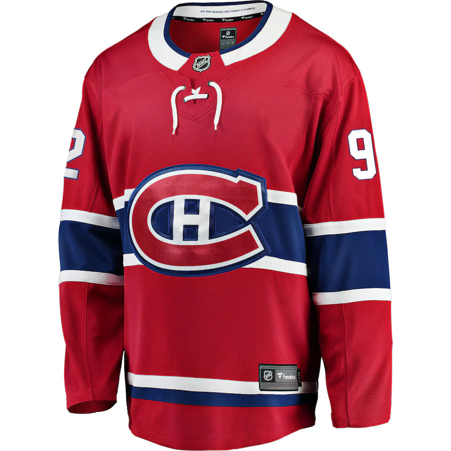 Patrik Laine Montreal Canadiens NHL Fanatics Branded Men's Red Breakaway Jersey