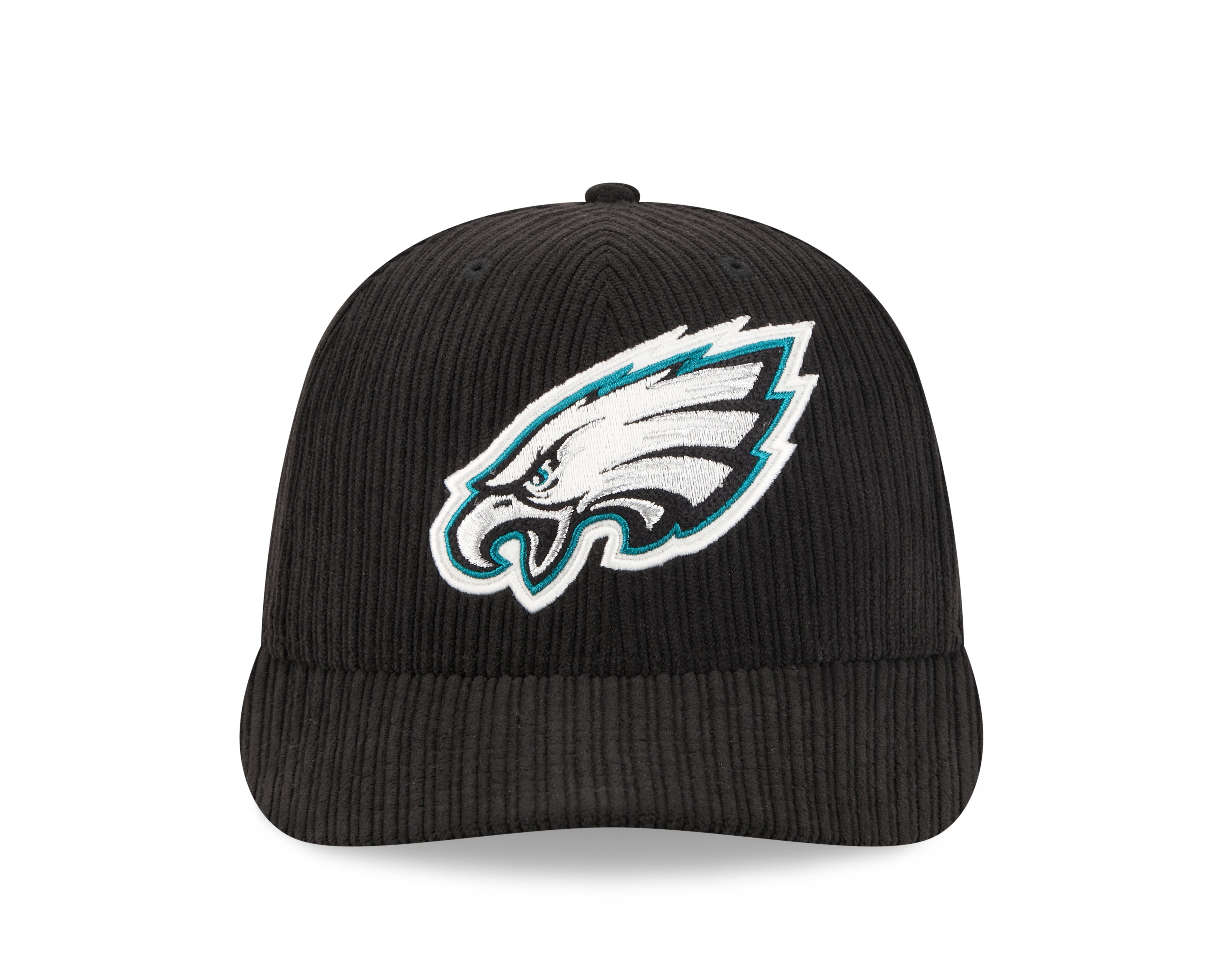 Philadelphia Eagles NFL New Era Men's Black 59Fifty Chenille Pop Fitted Hat