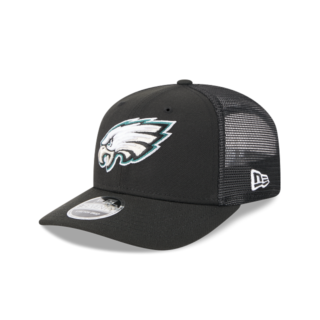 Casquette snapback extensible noire 9Seventy des Philadelphia Eagles NFL New Era pour homme