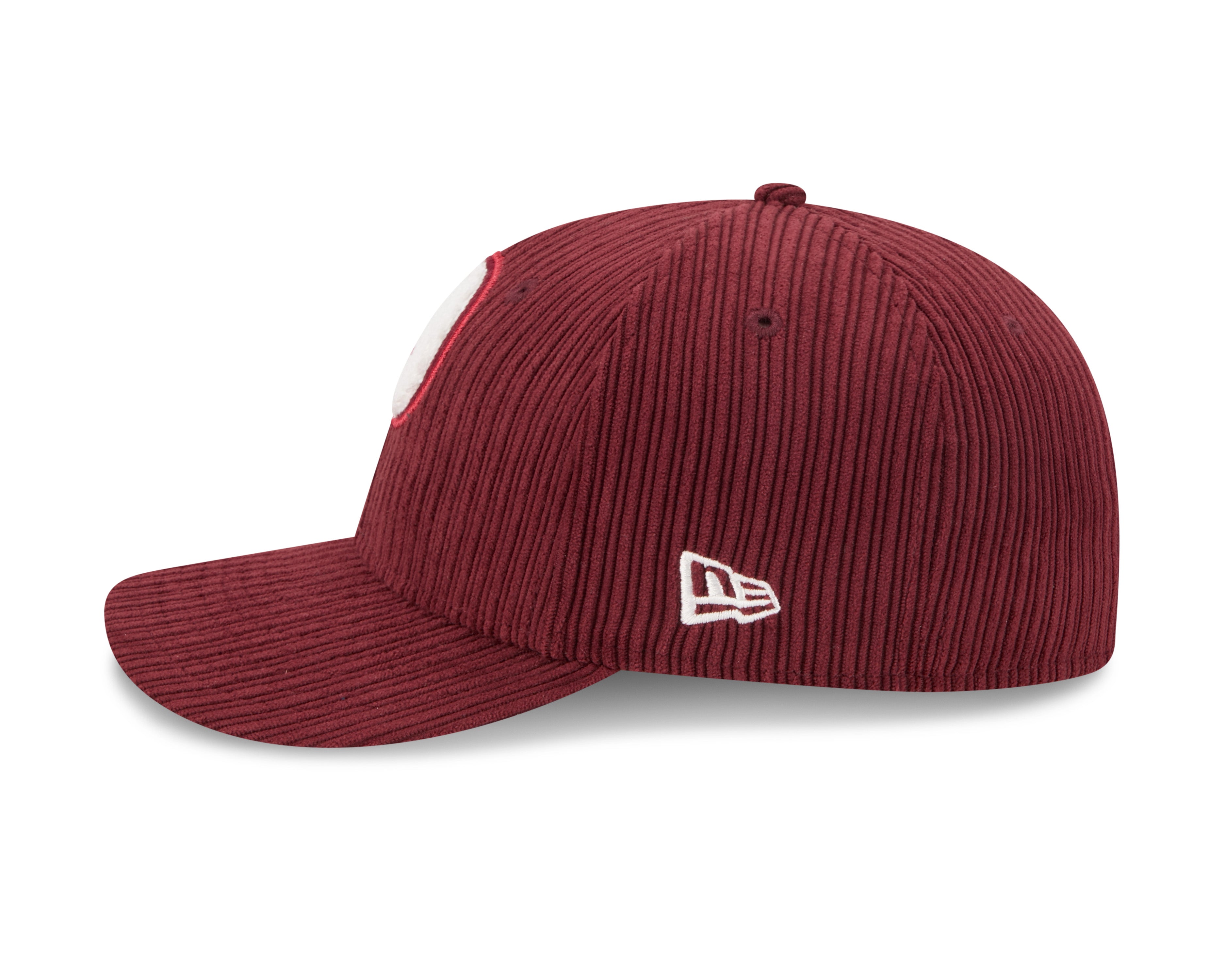 Philadelphia Phillies MLB New Era Men's Maroon 59Fifty Cooperstown Chenille Pop Fitted Hat