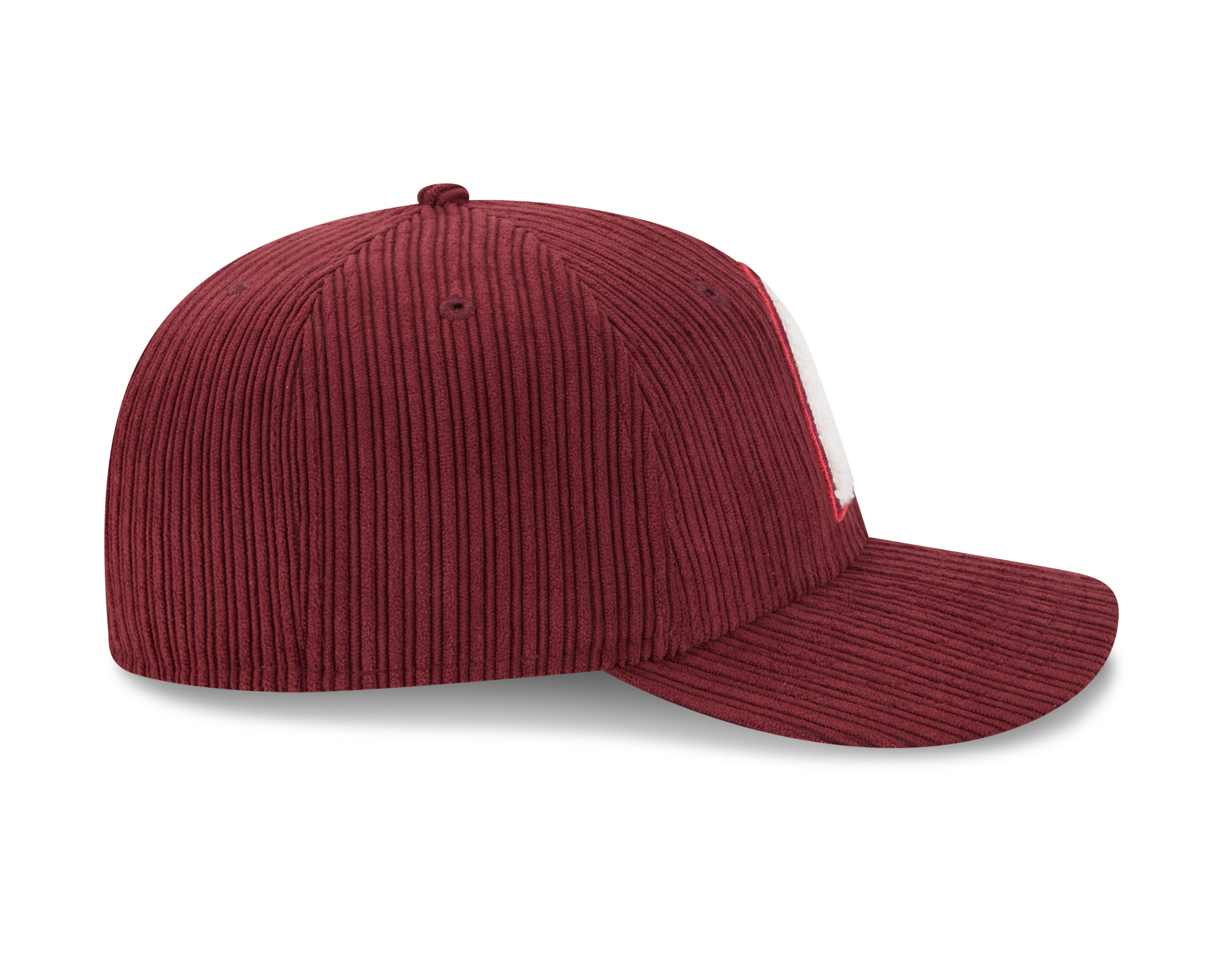 Philadelphia Phillies MLB New Era Men's Maroon 59Fifty Cooperstown Chenille Pop Fitted Hat