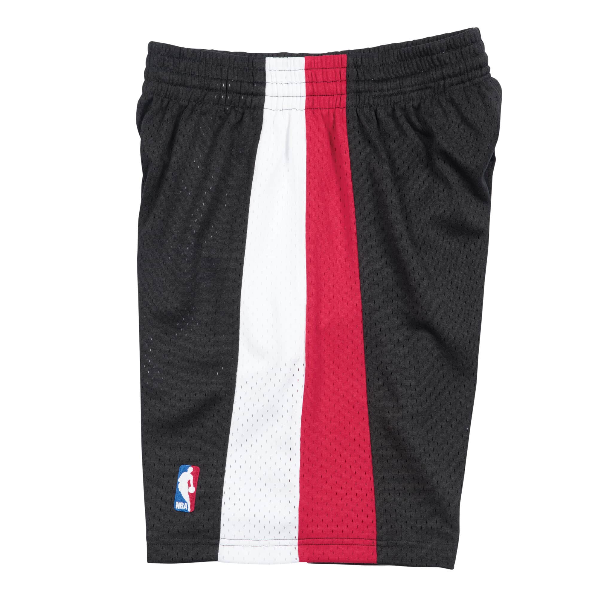 Portland Trail Blazers NBA Mitchell & Ness Men's Black 1999-00 Reload Hardwood Classics Swingman Shorts