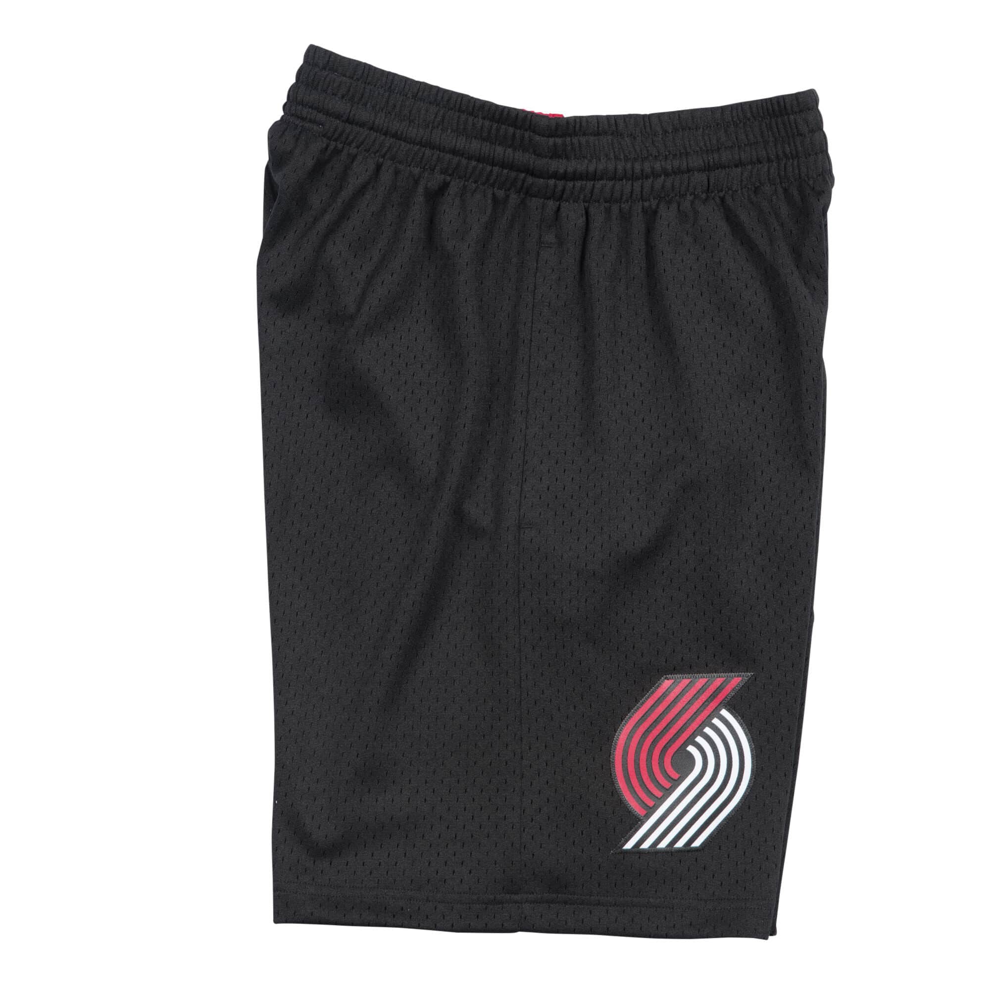 Portland Trail Blazers NBA Mitchell & Ness Men's Black 1999-00 Reload Hardwood Classics Swingman Shorts