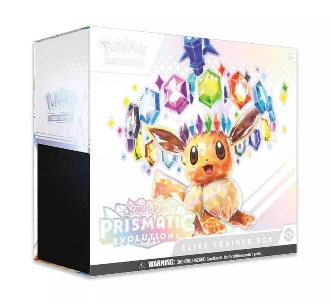 Pokémon TCG Scarlet & Violet Prismatic Evolutions Elite Trainer Box