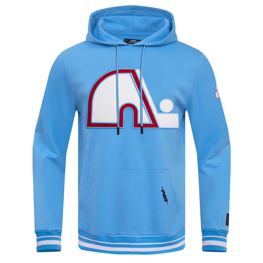 Quebec Nordiques NHL Pro Standard Men's Light Blue Retro Classic Pullover Hoodie