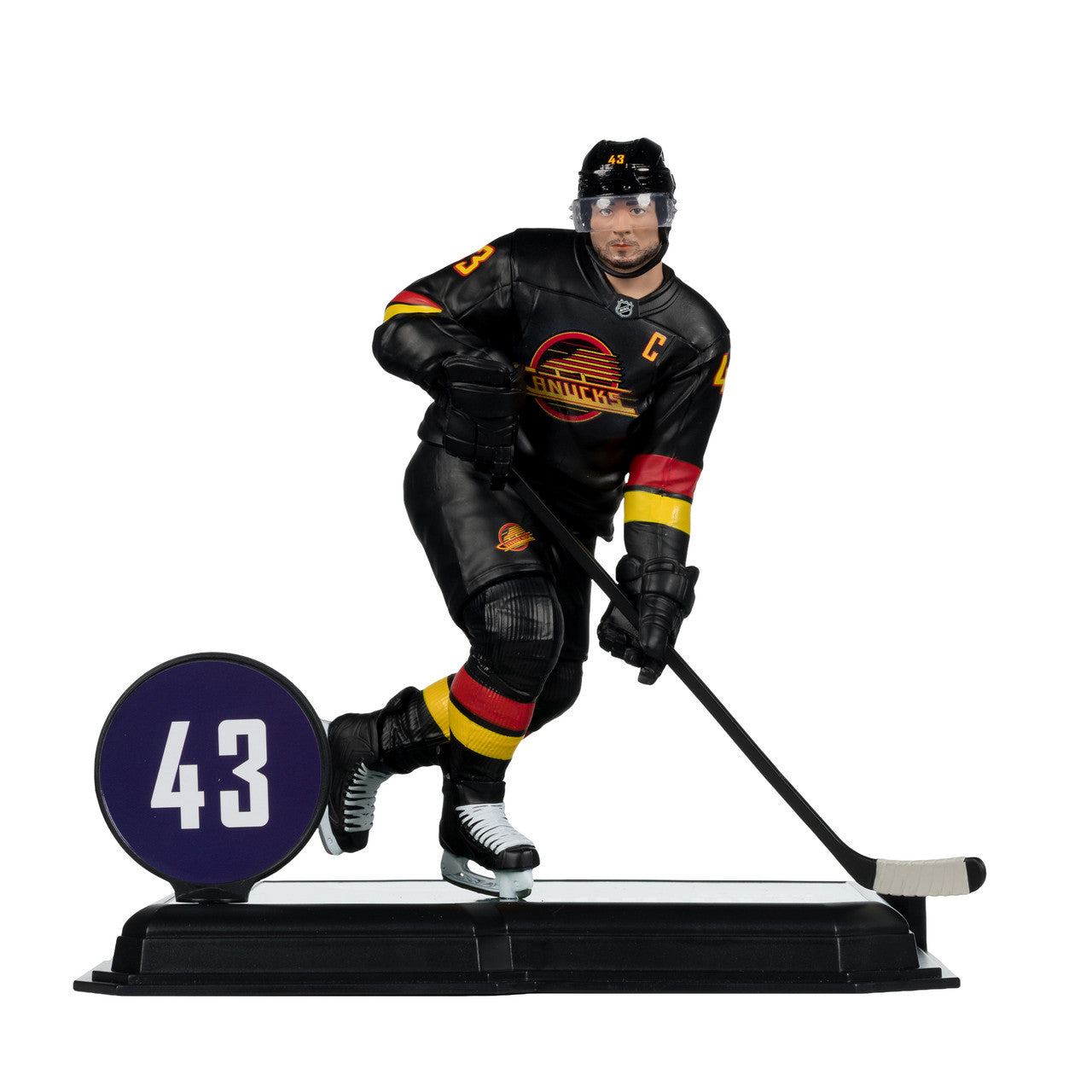 Quinn Hughes Vancouver Canucks NHL McFarlane Toys Alternate Uniform Legacy Series 7" Action Figure