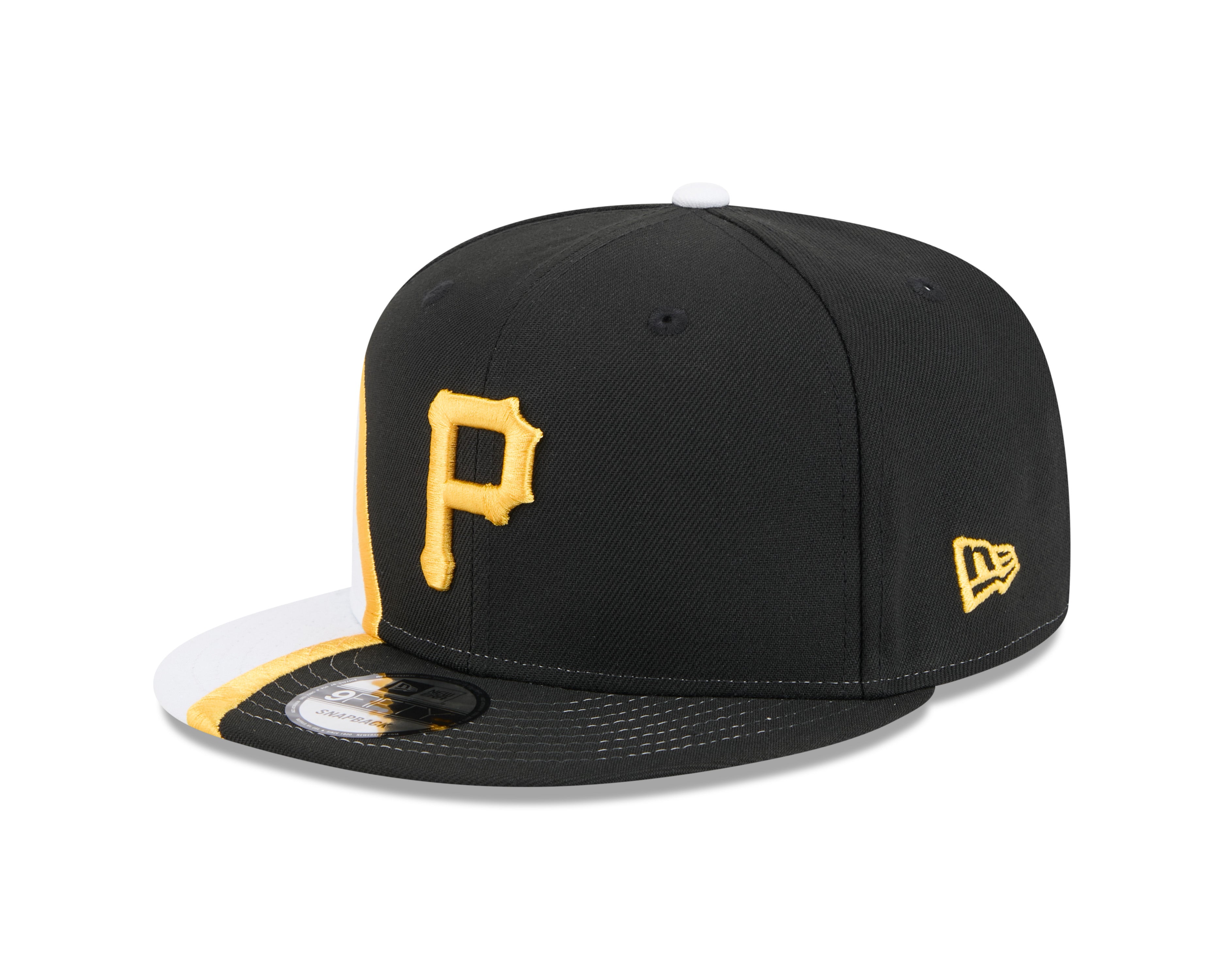 Roberto Clemente Pittsburgh Pirates MLB New Era Men's Black/White 9Fifty Name & Number Snapback