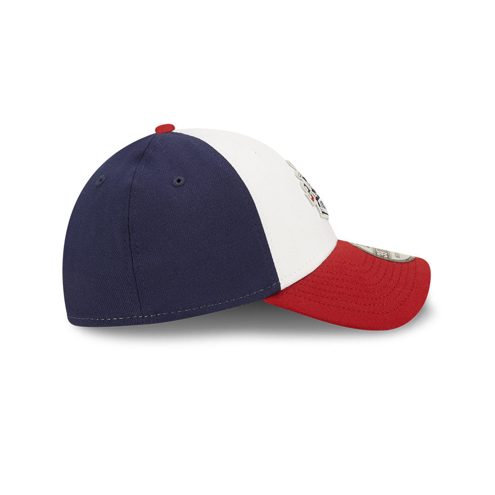 Round Rock Express MiLB New Era Men's White/Red 39Thirty Alternate Authentic Collection Stretch Fit Hat