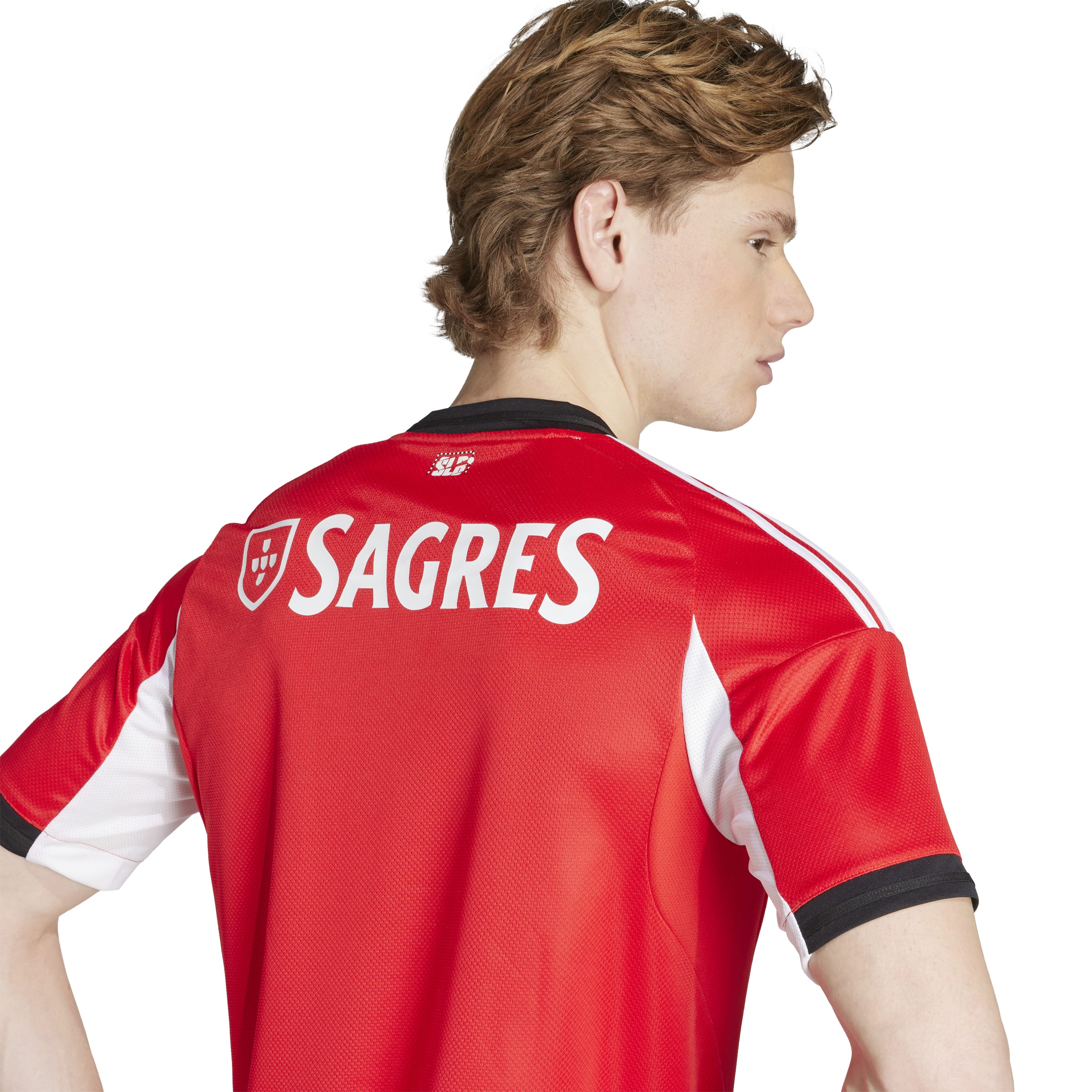 Maillot réplique domicile rouge SL Benfica LPFP Adidas pour homme, saison 2025/26