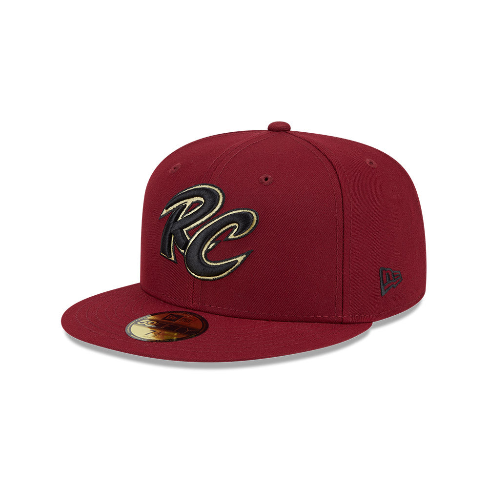 Sacramento River Cats MiLB New Era Men's Red 59Fifty Authentic Collection Fitted Hat