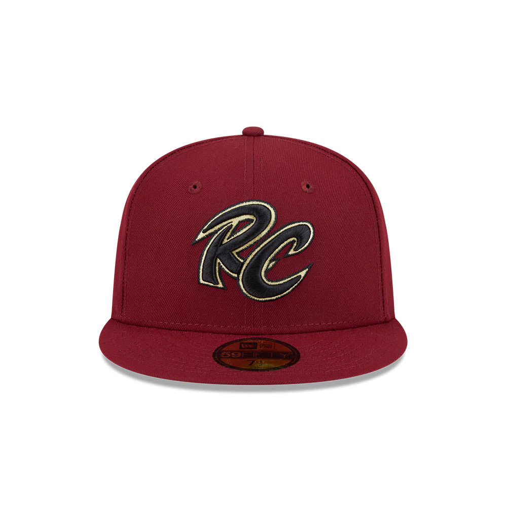 Sacramento River Cats MiLB New Era Men's Red 59Fifty Authentic Collection Fitted Hat