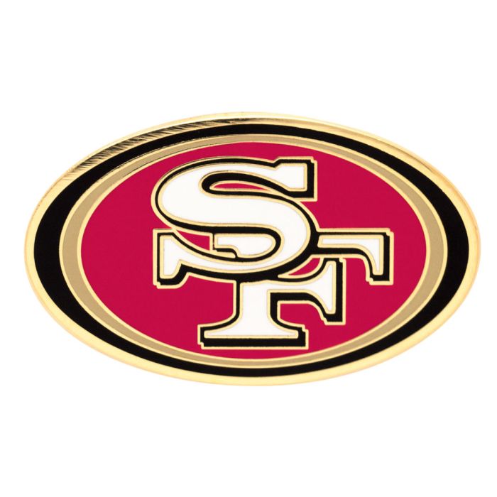Épingle en émail collector WinCraft des 49ers de San Francisco