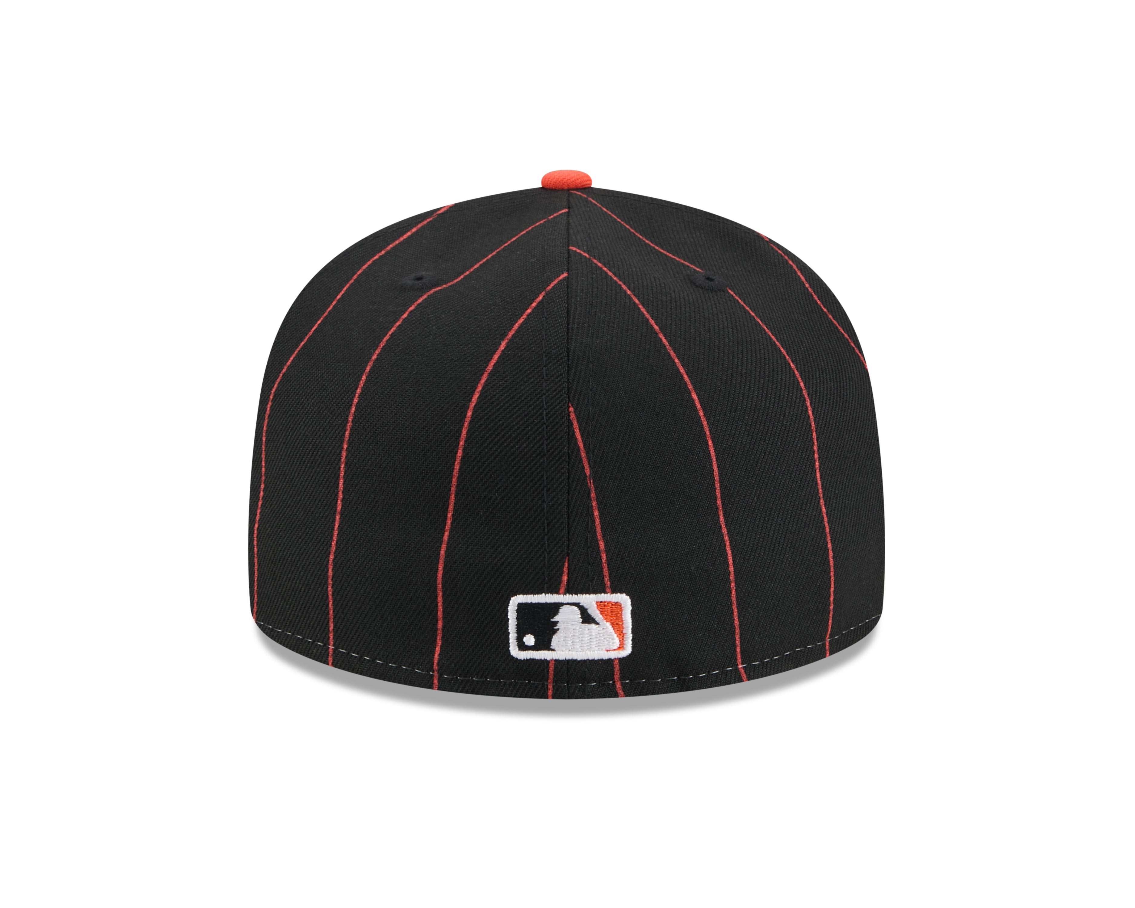 San Francisco Giants MLB New Era Men's Black 59Fifty Two Tone Pinstripe Fitted Hat