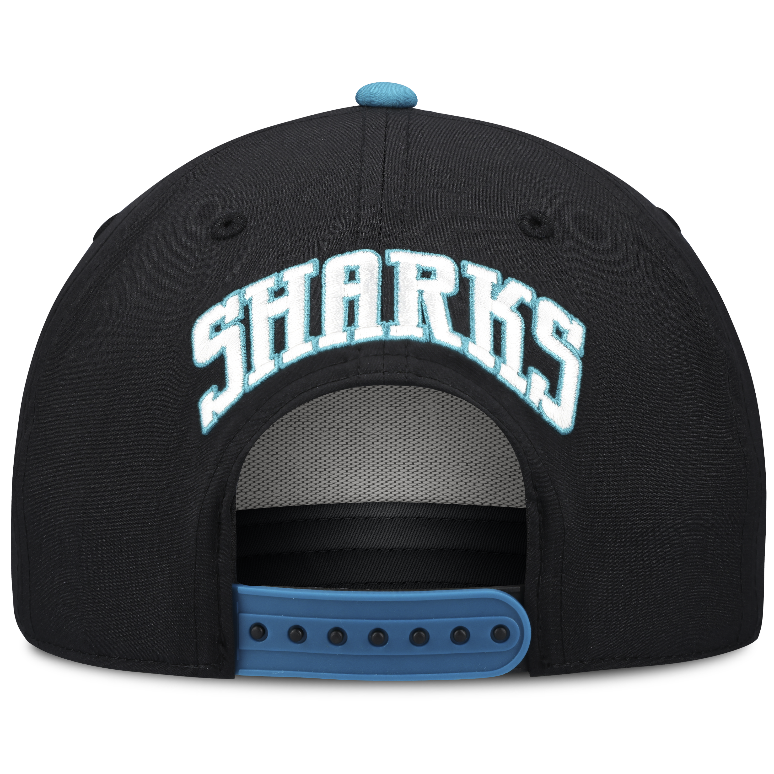 San Jose Sharks NHL Fanatics Branded Men's Black 2026 Draft Authentic Pro A-Frame Adjustable Hat