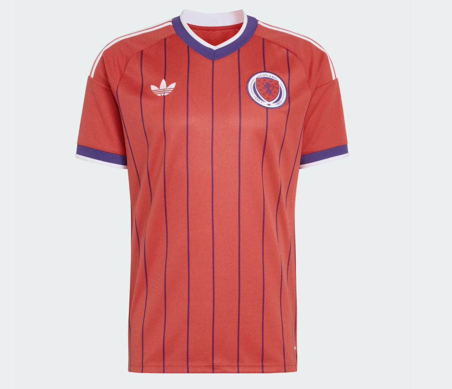 Scotland National Team FIFA Adidas Men's Red 2026 Replica Away Jersey