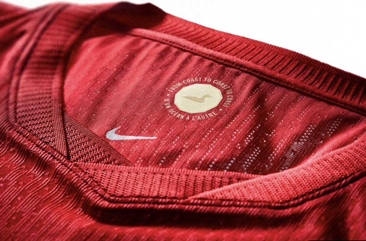 Maillot réplique de stade domicile Nike rouge 2026 pour homme de Canada Soccer FIFA