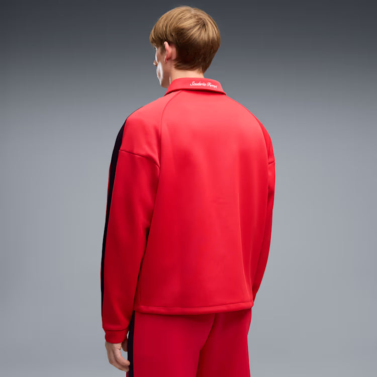 Scuderia Ferrari F1 Puma Men's Red Race T7 Track Jacket