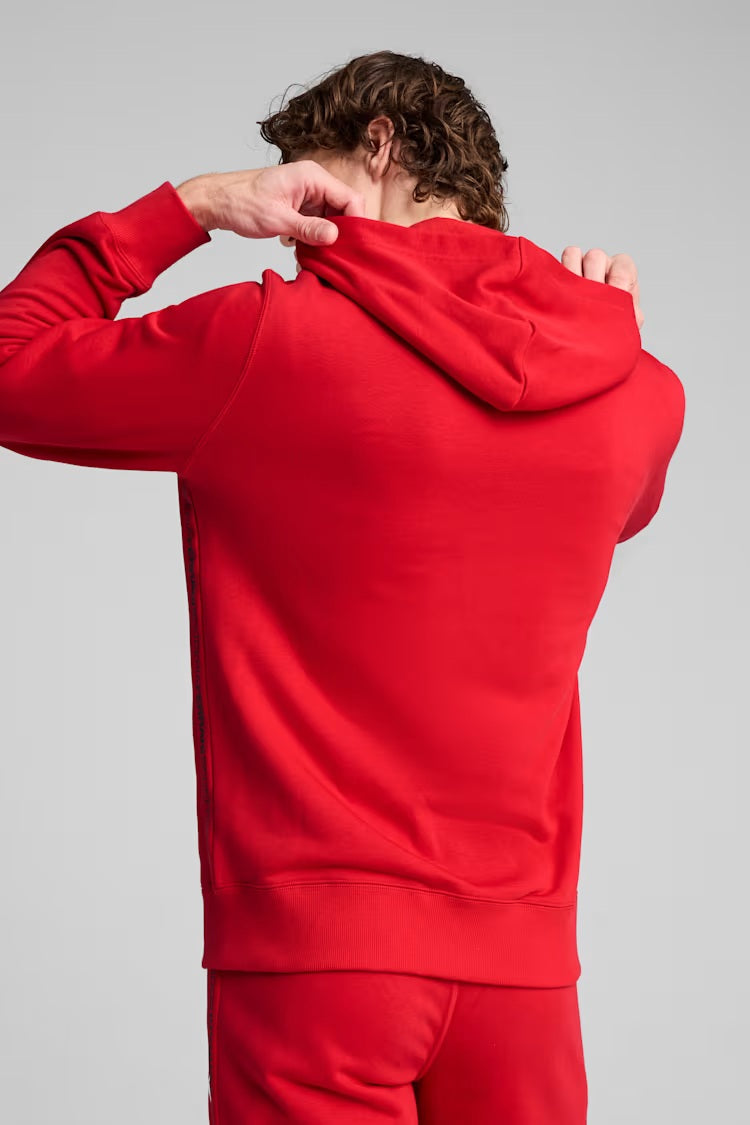 Veste de survêtement rouge Scuderia Ferrari F1 Puma pour homme