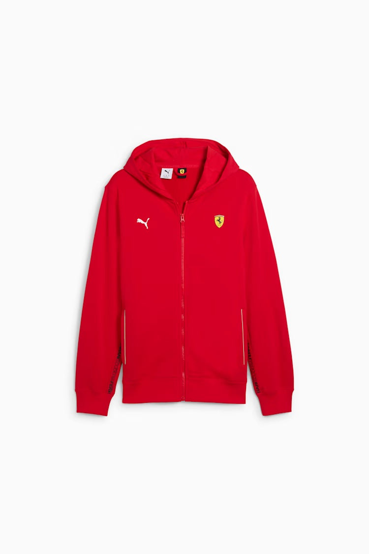 Veste de survêtement rouge Scuderia Ferrari F1 Puma pour homme