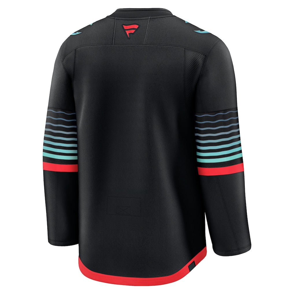 Seattle Kraken NHL Fanatics Branded Men's Black Alternate Premium Jersey
