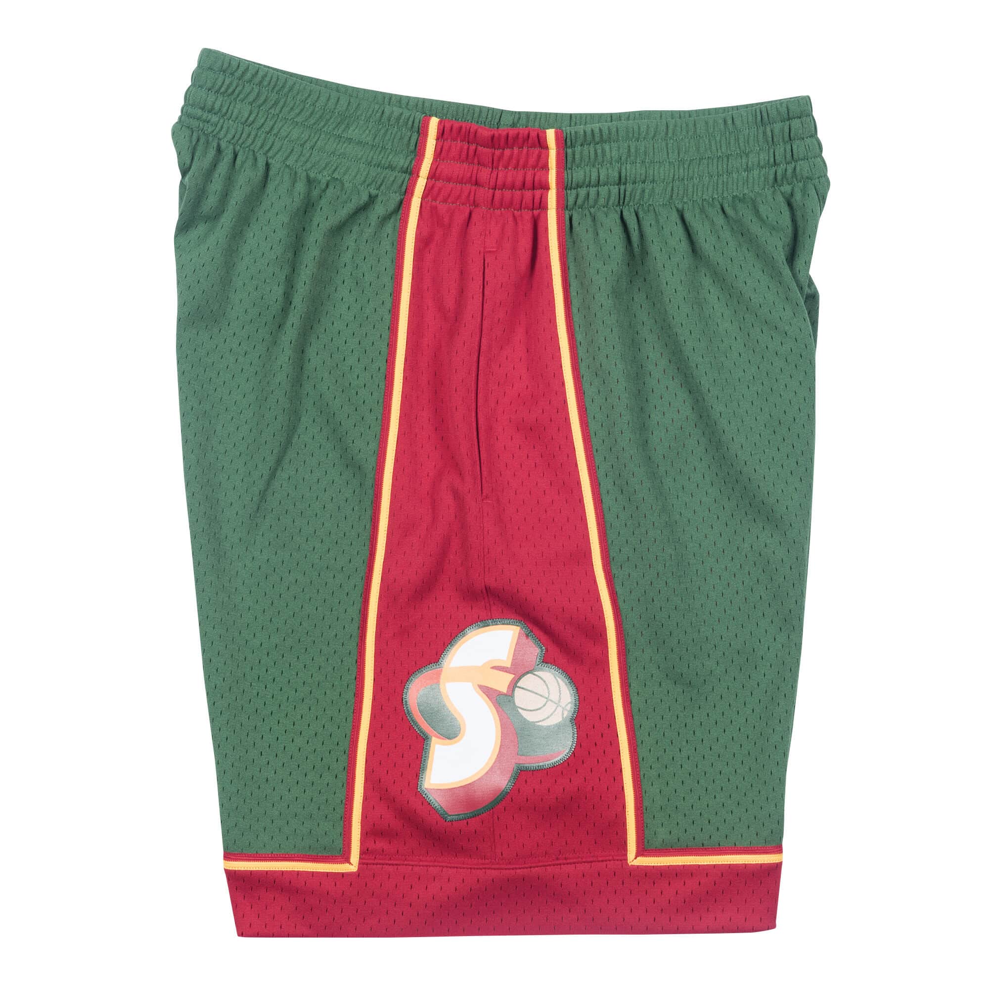 Seattle Supersonics NBA Mitchell & Ness Short Swingman vert 1995-96 Hardwood Classics pour hommes