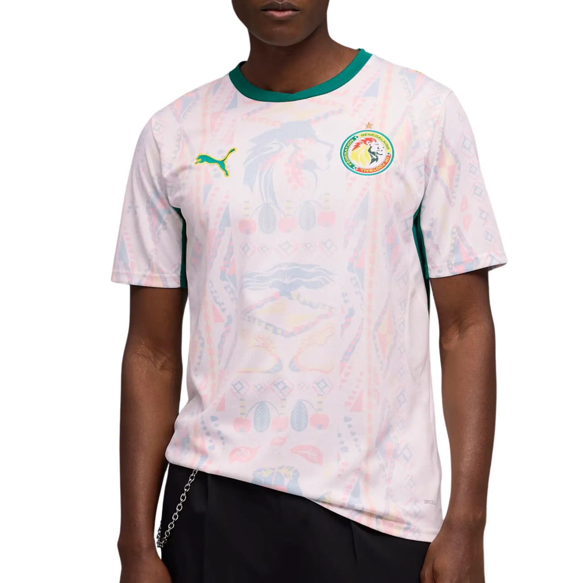 Senegal National Team FIFA Puma Men's White 2026 Home Replica Jersey