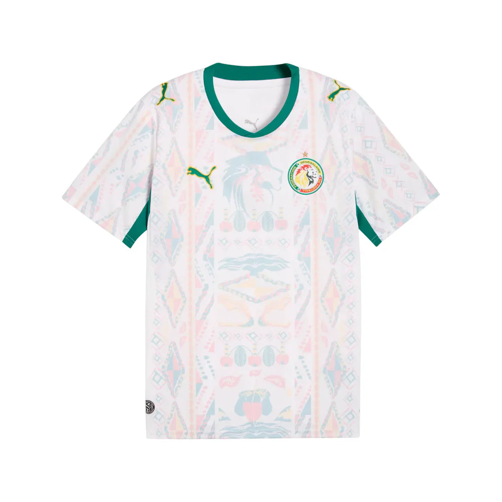 Senegal National Team FIFA Puma Men's White 2026 Home Replica Jersey