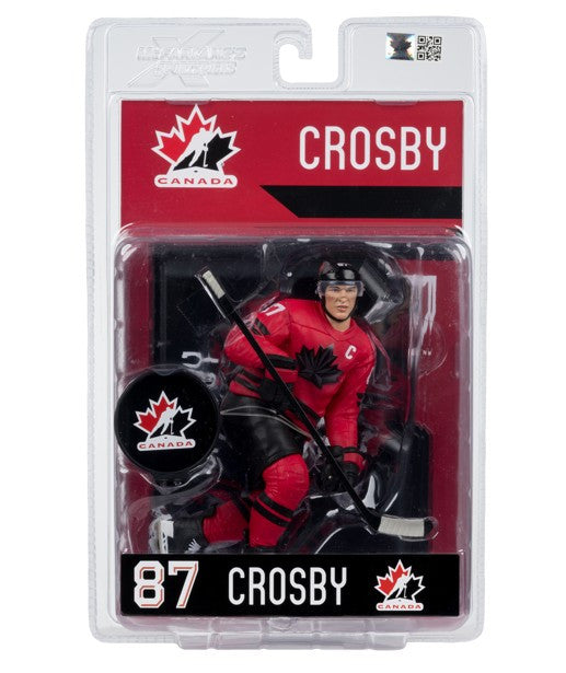 Sidney Crosby Hockey Canada IIHF McFarlane Toys Olympics Legacy Series 7" Action Figure