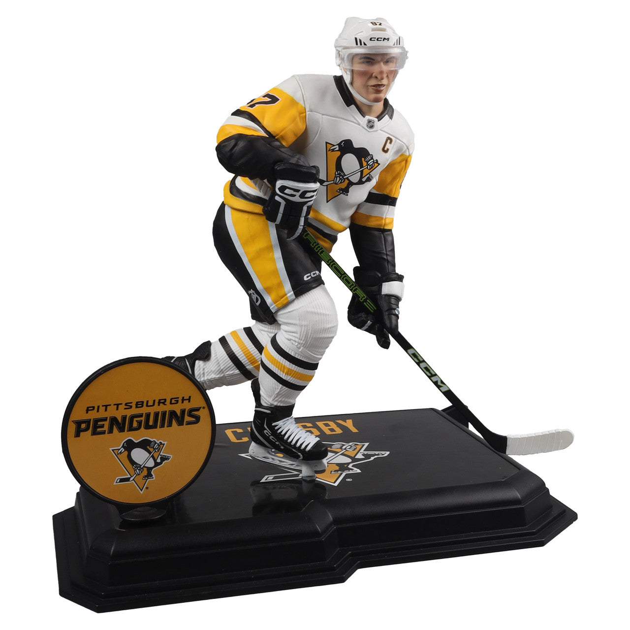 Sidney Crosby Pittsburgh Penguins NHL McFarlane Toys Away Uniform Legacy Series 7" Action Figure