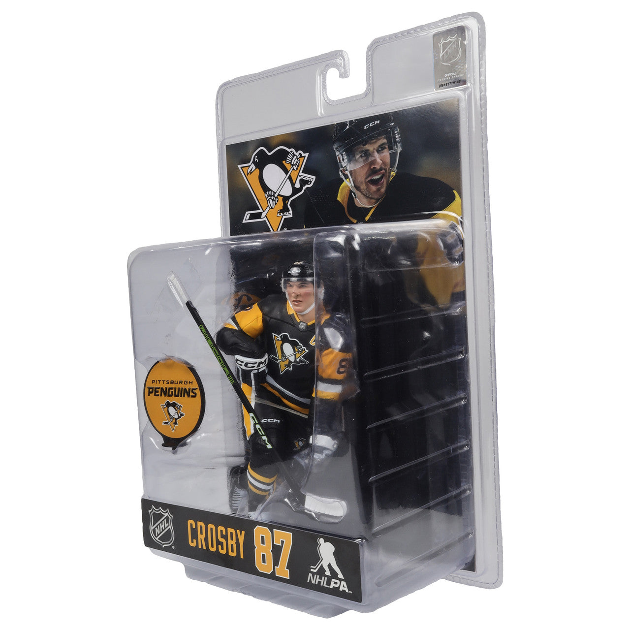 Sidney Crosby Pittsburgh Penguins NHL McFarlane Toys Home Uniform Legacy Series 7" Action Figure